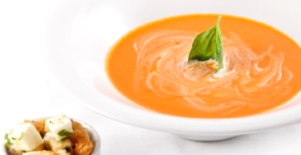 Экзотический и нежный крем суп с морепродуктами