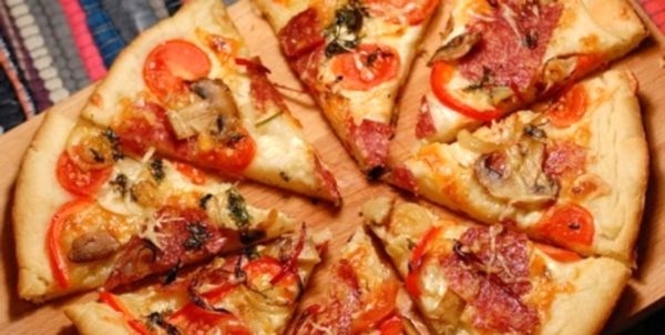 Стандартная пицца с шампиньонами: рецепт домашний