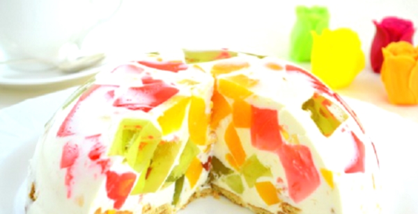Желе битое стекло - оригинальный разноцветный десерт