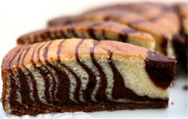 Торт зебра - лучшие рецепты. Как правильно и вкусно приготовить торт зебра.
