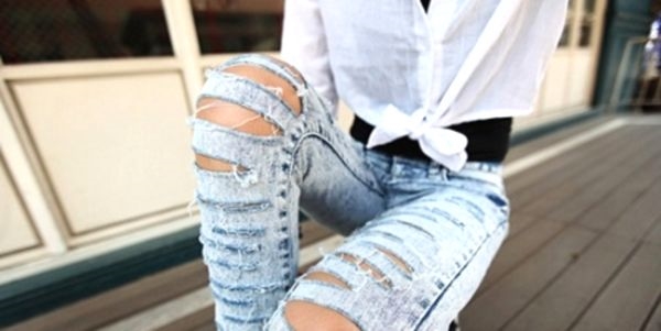 Как украсить джинсы своими руками?