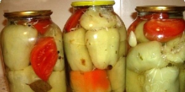 Рецепт приготовления фаршированного капустой болгарского перца на зиму