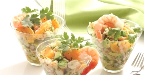 Салат с морепродуктами и авокадо: уникальные сочетания вкусов