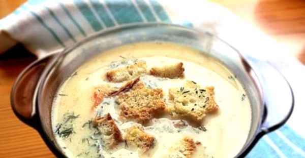 Сырный суп: готовим классическое французское блюдо с шампиньонами