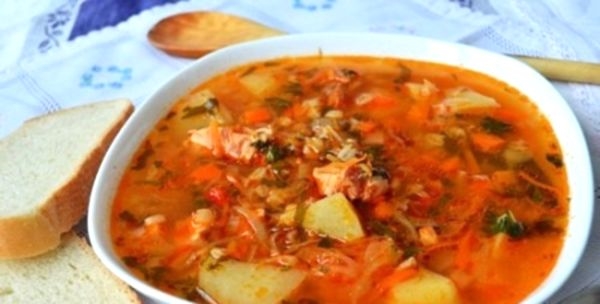Знаменитый грузинский суп: готовим харчо из курицы