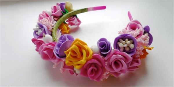 Цветы из фоамирана своими руками: нежная лилия для волос. Весенняя ромашка в букет невесты и королевская роза из фоамирана