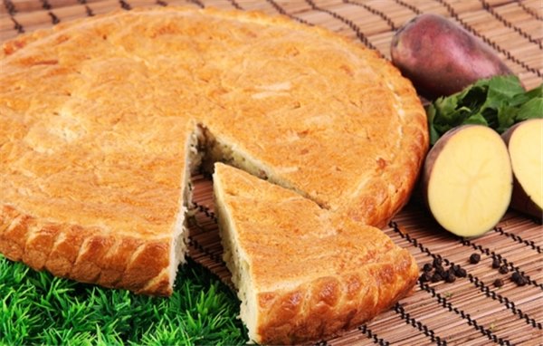 Пироги с картошкой на кефире – аналог осетинских