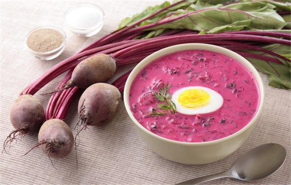 Суп из свеклы – яркое первое блюдо с насыщенным вкусом