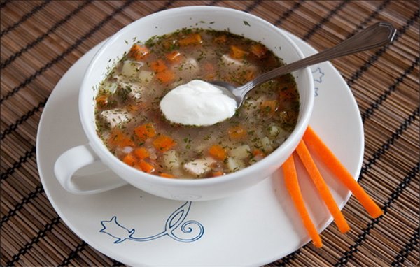 Универсальная «диета»: гречневый суп с курицей