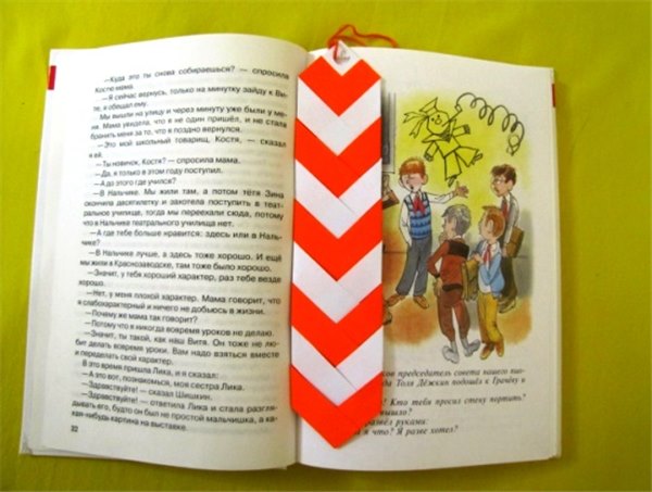Закладки для книг своими руками: сердечки. Оригами, скрапбукинг, детский стиль, косички – много самодельных закладок (фото)